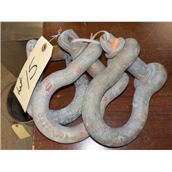 3PC MEDIUM SHACKLES