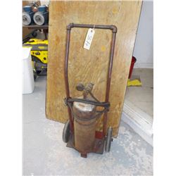 PRESOLITE PLUMBERS TORCH & CART