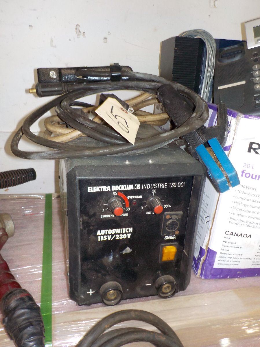 ELECTRA BECKUM INVERTER ARC WELDER & LEADS