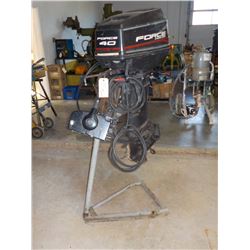 MERCURY MARINE FORCE 40 OUTBOARD MOTOR WITH CONTROLS