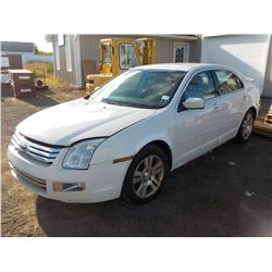 2008 FORD FUSION SEL, LOADED DAMAGE TO TRUNK AREA VIN 3FAHP081X8R275727