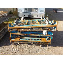 4 COLLAPSABLE PALLET BASKETS