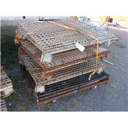 4 COLLAPSABLE PALLET BASKETS