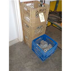 4 CRATES SEA CONTAINER HARDWARE