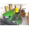 Image 1 : JOHN DEERE 2320 YARD TRACTOR MIDDLE MOWER DECK, OROPS, DIESEL