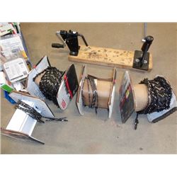 CHAIN SAW CHAIN & FITTING EQUIP