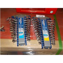 MAXIMUM STUBBY COMBO WRENCH SET MM & SAE