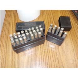 NUMBER & LETTER STAMP SET
