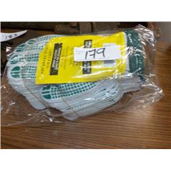 BAG OF COTTON WORK GLOVES 12PR