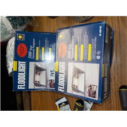 2PC REGENT 500WATT FLOODLIGHT