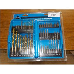 TUFF-E-NUFF 52PC DRILL/DRIVE SET
