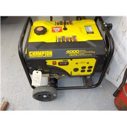 CHAMPION 4000WATT GAS GENERATOR