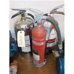 3PC FIRE EXTINGUISHERS