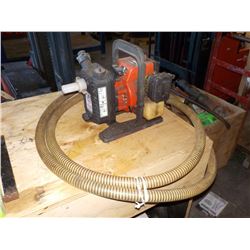 HOMELITE GAS WATER PUMP & HOSE