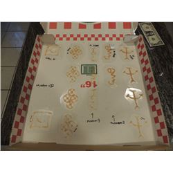 ZOMBIE SCAR BURN CUT BOIL SLICE SILICONE TRANSFER LOT 20
