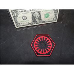 STAR WARS ROGUE ONE UNIFORM PATCH RED & BLACK