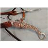 Image 2 : CSC silver mtd. Snaffle bit w/headstall