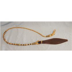 Rawhide romal, 8 strand braid