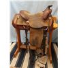 Image 2 : Stock saddle, 15.5", stock saddle, suede out