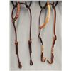 Image 1 : Headstalls (2) - single ear studded and single ear with rawhide