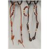 Image 1 : Headstalls (2) - single ear with rawhide and double ear with rawhide