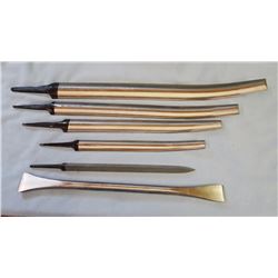 Mound Tool Co. burnishers, in original wood box