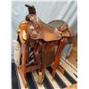 Image 1 : Circle Y, 15", roping saddle, double rig