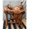 Image 1 : Longhorn, 15.5" roping saddle, double rig