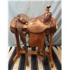Image 2 : Longhorn, 15.5" roping saddle, double rig