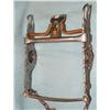 Image 1 : Fancy California style silver mtd bit w/rein chains