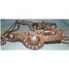 Image 2 : Fancy California style silver mtd bit w/rein chains