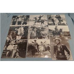 Asst'd movie photos, Roy Rogers, Gabby Hayes, Rocky Lane, Randolph Scott, Henry & Jane Fonda, etc. (