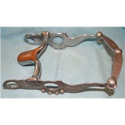 Fancy silver mtd, unmarked