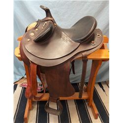 Australian stock saddle, 12"