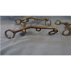 2 English riding bits