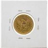 Image 2 : 1880 $5 Liberty Head Half Eagle Gold Coin - Jewelry
