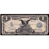 Image 1 : 1899 $1 Black Eagle Silver Certificate Note