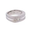 Image 2 : Platinum 0.20ct Diamond Wedding Band