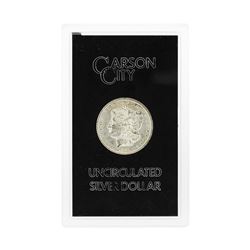 1881-CC $1 Morgan Silver Dollar in GSA Holder