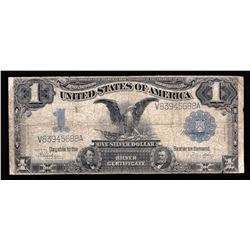 1899 $1 Black Eagle Silver Certificate Note
