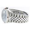 Image 6 : Mens Rolex Stainless Steel Meteorite Diamond and Ruby Datejust Wristwatch