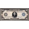 Image 1 : 1914 $10 Large Size Federal Reserve Note