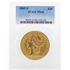 Image 1 : 1885-S $20 Liberty Head Double Eagle Gold Coin PCGS MS61