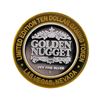 Image 2 : .999 Silver Golden Nugget Las Vegas $10 Casino Gaming Token Limited Edition
