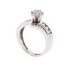 Image 3 : 14KT White Gold 1.76ctw. Diamond Ring