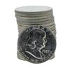 Image 1 : Roll of (20) 1957-D Brilliant Uncirculated Franklin Half Dollar Silver Coins