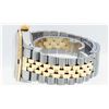Image 3 : Rolex Mens Two Tone MOP Roman Sapphire and Diamond Datejust Wristwatch