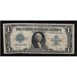 1923 $1 Large Size Silver Certificate Note
