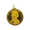 Image 1 : 14K Pendant with 1915 Austria 4 Ducat Gold Coin