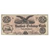 Image 1 : 1858 $2 Bartford Exchange Bank Obsolete Note